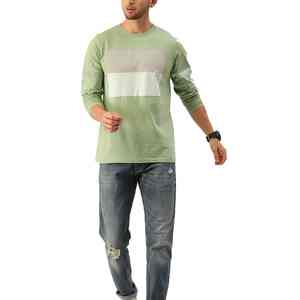 Camiseta Deportiva para Hombre, Transpirable, Cuello Redondo, Manga Corta, Lavada, de Poliéster, para Gimnasio, Fitness, Culturismo, Secado Rápido - Product Image 2