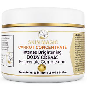 Crema Corporal Blanqueadora e Iluminadora Skin Magic Carrot Concentrate 250ml - Aclaramiento Intenso y Rejuvenecimiento de la Piel - Product Image 5