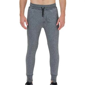Wholesale Price 100% Cotton <b>Elastic</b> Joggers for <b>Men</b> Street Wear Sweatpants Grey Pocket Casual Lightweight Blank Plain <b>Trousers</b> - Product Image 1