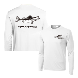 เสื้อตกปลาผ้าโพลีเอสเตอร์สำหรับผู้ชายแห้งเร็วป้องกันแสงแดดเสื้อผ้าตกปลาขนาดใหญ่พิเศษกันน้ำได้ตามต้องการ - Product Image 4