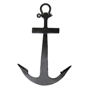 Nautical Ship Anchor Black with Cross Bar Vintage look nautical anchor heavy duty metal anchor suppliers India