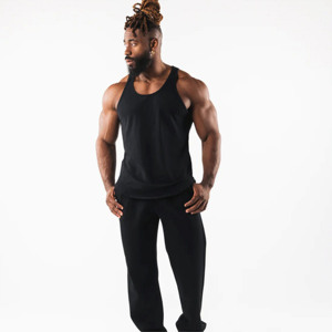 <b>Men's</b> Sleeveless White Ribbed Tank <b>Top</b> <b>Men</b> Shapewear undershirt gym Vest <b>Top</b> Athletic Tank <b>Top</b> <b>Men</b> <b>Muscle</b> Fit - Product Image 2