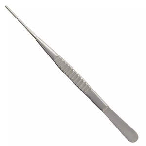 Pince à tissus en acier inoxydable de qualité médicale de qualité supérieure 1x2 dents 18cm/5.5 "ensemble d'instruments chirurgicaux réutilisable certifié CE - Product Image 5