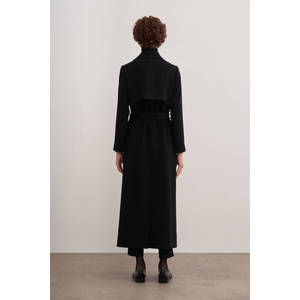 Manteau long imperméable à double boutonnage pour femme, style décontracté, imprimé, en coton, pour l'automne - Product Image 6