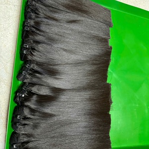 Tap Tip Clip Ins Os Droite Simple Donateur Cheveux Bande Tip Ins Extensions Cheveux Bruts Super Double Dessiné Vierge Cheveux Unique Donateur - Product Image 1