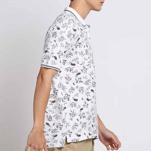 Chemises polo pour hommes sur mesure, coupe ajustée, respirantes, à séchage rapide, manches courtes, polos de golf d'été, design uni et polos OEM - Product Image 6