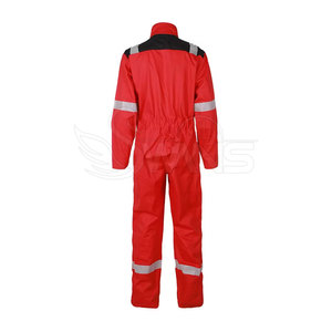 ชุดทำงานผู้ชายแบบแห้งเร็ว คุณภาพสูง ไซส์ใหญ่ ผ้าคอตตอน/โพลีเอสเตอร์ มองเห็นได้ชัดเจน สำหรับงานตรวจจับเข็ม ผลิตในปากีสถาน - Product Image 3