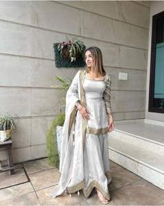 เสื้อผ้าชนเผ่าอินเดียนชุดสูทแนวปาลาซโซชุดปาร์ตี้ปักลาย - Product Image 5