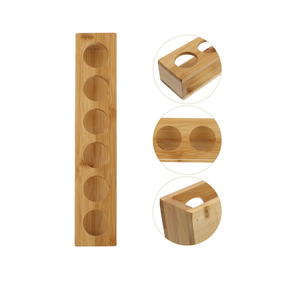 Porte-verres à vin en bois de qualité Standard Fabricant et fournisseur Nouveau design Porte-verre de qualité d'exportation Support de table - Product Image 2