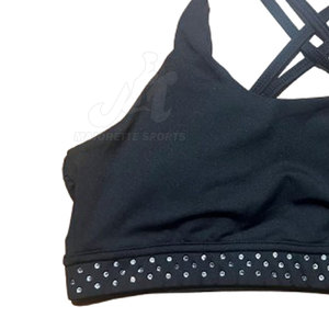 Tissu de soutien-gorge de sport de haute qualité conçu pour la performance, le confort et la mobilité. Soutien-gorge de sport pour cheerleading. - Product Image 5