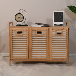 Armario de Bambú de Alta Calidad ERKUGO EKG-113, Moderno y Sencillo, Almacenamiento para Dormitorio, Multifuncional, para Ropa de Pared - Product Image 3