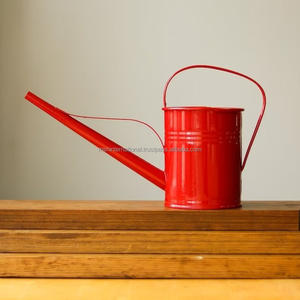 Arrosoir en métal galvanisé manteau en poudre long bec verseur pot de plantation arrosoir de jardin rond - Product Image 6