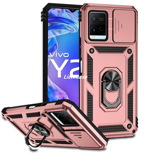 Lichicase vente en gros robuste résistant aux chutes fenêtre coulissante lentille couverture de téléphone portable pour <span class=keywords><strong>vivo</strong></span> Y20 Y21 <span class=keywords><strong>Y33S</strong></span> <span class=keywords><strong>coque</strong></span> de téléphone - Product Image 5