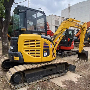 Venta al por mayor de miniexcavadoras sobre orugas usadas PC 55 56 60 5-6 toneladas con motor Laidong, engranaje de bomba de alta eficiencia al mejor precio en stock - Product Image 5