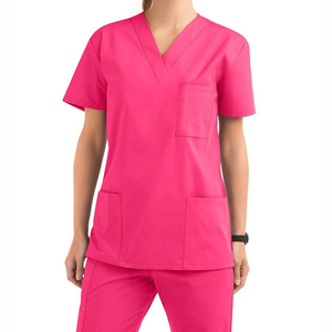 Uniforme de soins infirmiers unisexe, vêtements de travail hospitaliers, vente en gros, uniforme d'infirmière personnalisée, tenue médicale avec logo - Product Image 5