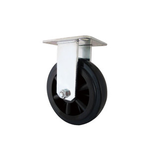 CCE 150mm Rigid Industrial Flat Free <b>Roller</b> Wheels with Nylon and Steel Frame Precision Bearings - Product Image 1