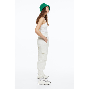 High Waist <b>Jogger</b> Woman <b>Jogger</b> 80% Cotton 20% Polyester Clothing Women Tracksuit/ Tracksuit / <b>Cheap</b> Women Tracksuits - Product Image 4