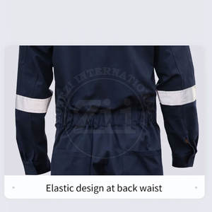 Combinaison de sécurité haute visibilité réfléchissante, respirante, légère, confortable, imperméable, conforme à la norme ANSI Classe 1, avec logo - Product Image 3