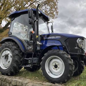 High-Torque Diesel Farm Tractor 4WD Capability Loader Compatible Frame for Modern Agriculture Featuring Core Engine Pump - Product Image 4