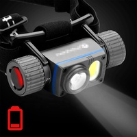 Linterna Frontal LED, Batería de Iones de Litio 21700 de 4000 mAh y 3.7 V, Recargable por USB-C