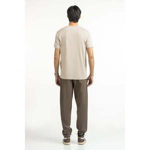 T-shirts imprimés en coton 100% Relax Fit, jersey élégant, qualité supérieure, impression sérigraphique, modèle MN-TS-SS25-323 - Product Image 1