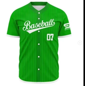 ERID SPORTS Vêtements de sport pour adultes, col rond respirant à séchage rapide, imprimé personnalisé, dégradé de couleurs, polyester, baseball, softball - Product Image 4