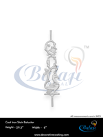 Grille de sécurité de balcon moderne sans cadre en aluminium et fer, résistante à la rouille, protégée contre les UV, résistante à l'eau, garantie 5 ans, rampes d'escalier
