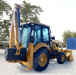 Lo mejor para CAT 424, de carga frontal retroexcavadora, maquinaria de movimiento de tierras bastante utilizada con motor de bomba original de 220V disponible para la venta - Product Image 5