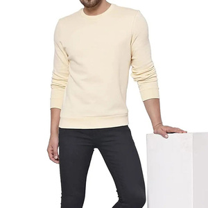 Haute qualité nouvelle mode décontracté coton blanc Streetwear sweats Logo personnalisé sweats à capuche pour hommes vêtements basiques sweats - Product Image 4