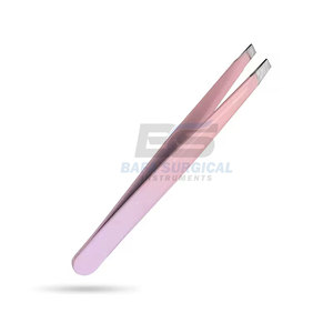 Pinzas para Cejas Antideslizantes de Primera Calidad, Acero Inoxidable Puntiagudo, Herramienta Duradera y Ligera para Depilación Precisa en Casa o en el Salón - Product Image 1