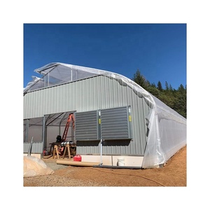 Grande serra a doppio strato con struttura a freddo a serra con mancanza di luce <span class=keywords><strong>e</strong></span> caratteristiche di oscuramento realizzato in materiale durevole in PE - Product Image 5