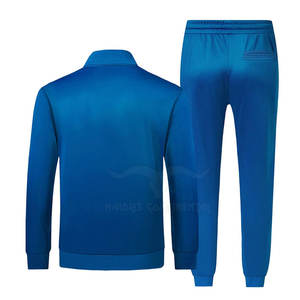 Conjunto de chándal de algodón 100% personalizado para hombre, ropa de calle ecológica de nuevo diseño para Primavera, ropa deportiva de gimnasio de talla grande al por mayor - Product Image 2