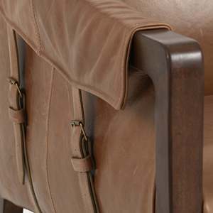Sillones Modernos Contemporáneos de Cuero PU con Funda Extraíble para Sala de Estar y Dormitorio, Diseño Individual - Product Image 3