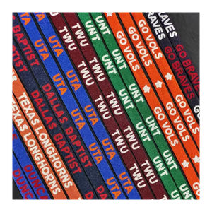 Handmade Beaded Gameday Straps Stylish Ins Style Cotton <b>Chain</b> Plastic Phone Charms Detachable for Personalizing College <b>Names</b> - Product Image 3