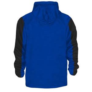 Jersey de nailon repelente al agua, ropa de calle cortavientos, chaqueta Anorak con media cremallera y capucha en blanco, Anorak con reflectante - Product Image 4