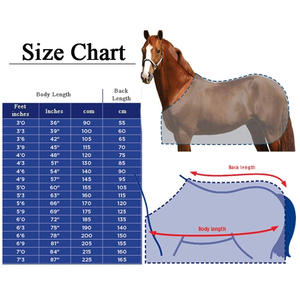 나일론 안감 사용자 정의 로고 도매 가격과 뜨거운 판매 네이비 외부 말 비 시트 깔개 - Product Image 4