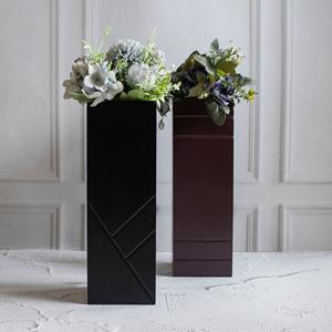 Unique Pattern Metal Flower Vase for Artistic Tabletop <b>Decor</b> Wedding Event Display or Contemporary Home Use - Product Image 1
