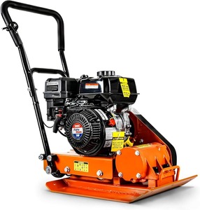 Yüksek güç 80kg manuel plaka kompaktörü inşaat için fabrika doğrudan Robin GX160 motor elektrik kaynağı-satılık - Product Image 4