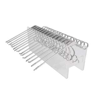 Juego Profesional de 14 Pinzas Microquirúrgicas para Oído con Soporte de Almacenamiento Acrílico, Instrumentos Quirúrgicos ORL de Acero Inoxidable de Alta Calidad - Product Image 1