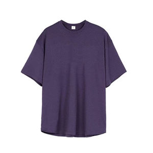 เสื้อยืดวินเทจสไตล์สตรีทตาข่ายสีดำล้วนระบายอากาศได้ดี - Product Image 6