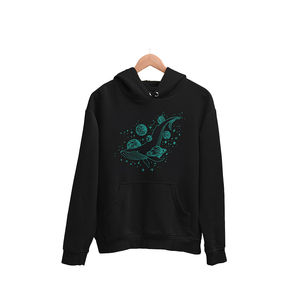 Sweat à capuche personnalisé imprimé de lettres Pull décontracté à capuche avec poche kangourou Sweat à capuche thermique lourd pour hommes - Product Image 2