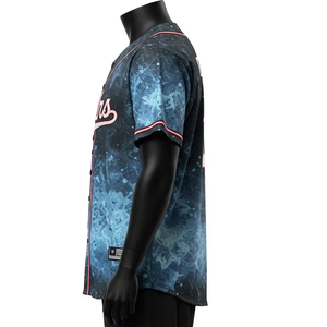 เสื้อเบสบอลผ้าโพลีเอสเตอร์พิมพ์ลายดิจิตอลระบายอากาศชุดกีฬาผ้าความชื้นน้ำหนักเบาชุดทีมออกแบบได้ตามต้องการสำหรับผู้ชายและผู้หญิง - Product Image 2