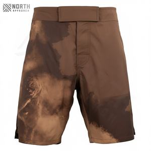 Pantalones Cortos Deportivos para Hombre, de Gimnasio, con Logotipo Personalizado, Sólidos, Transpirables, de Malla, de Secado Rápido, Ecológicos, de Tela de Estambre, de Alta Calidad - Product Image 1