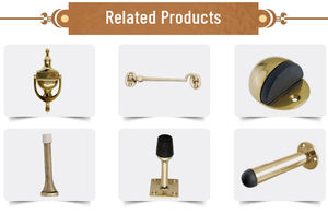 Tope Ovalado de Latón Duradero de Alta Calidad, 50 x 40 mm, Accesorios para Puertas con 5 Años de Garantía de Bespoke Impex - Product Image 3