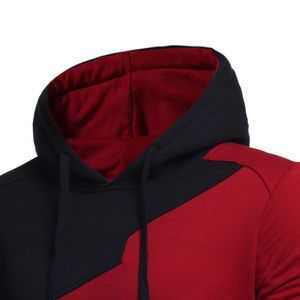2025 Sudaderas con capucha de diseño para hombre Hecho en Pakistán 100% Mezcla de algodón Sudadera con capucha de ajuste relajado con cordón - Product Image 5