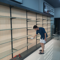 Étagères de magasin pliables en métal moderne, écologiques, recyclables, détachables, anti-rouille, revêtement poudré, personnalisables en gros