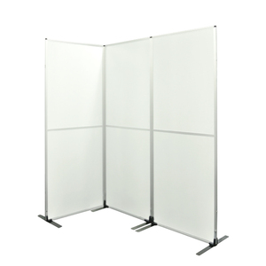 Poste de travail modulaire moderne de bureau de panneau de séparation en verre démontable avec des conceptions d'intimité - Product Image 2