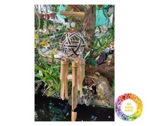 Eco-Friendly Bamboo Wind <b>Chimes</b> for Peaceful Outdoor Spaces Bamboo Wind <b>Chimes</b> for <b>Garden</b> Serenity and Sustainable Home Decor - Product Image 3