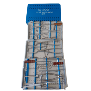 Ensemble d'instruments chirurgicaux pour la reconstruction pelvienne en aluminium, implant orthopédique, fixation interne, acétabulum, traumatisme, membre inférieur - Product Image 1