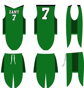 Uniforme de Baloncesto Deportivo de Último Diseño, Personalizable con Logotipo, Transpirable, Tallas Grandes, Secado Rápido, Alta Calidad - Product Image 6